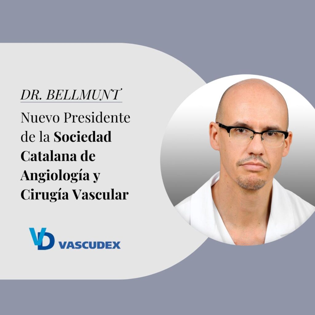 El Dr Bellmunt nuevo presidente de la Sociedad Catalana de Angiología y Cirugía Vascular